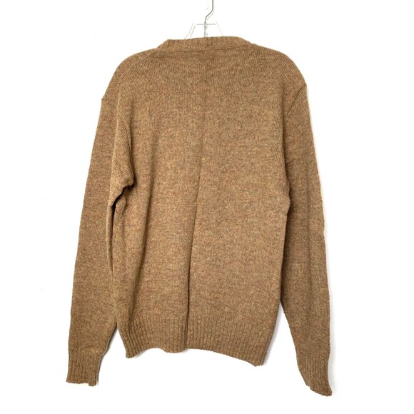 VINTAGE Puritan Thermax Sweater Mens XL Wool Blend Crewneck Brown Classic Luxury - Picture 2 of 11